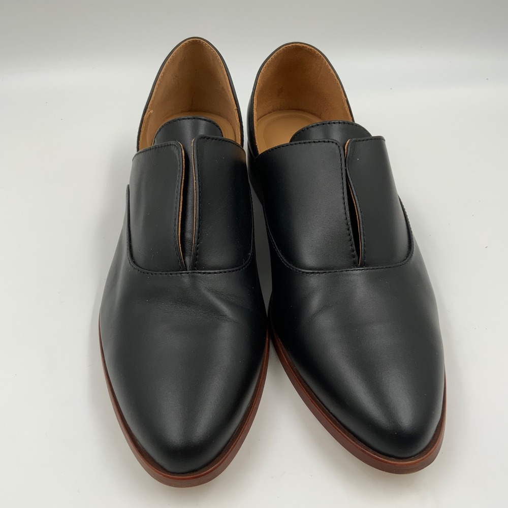 Nisolo Black Leather Loafers